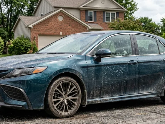 Vehicle before detailing
